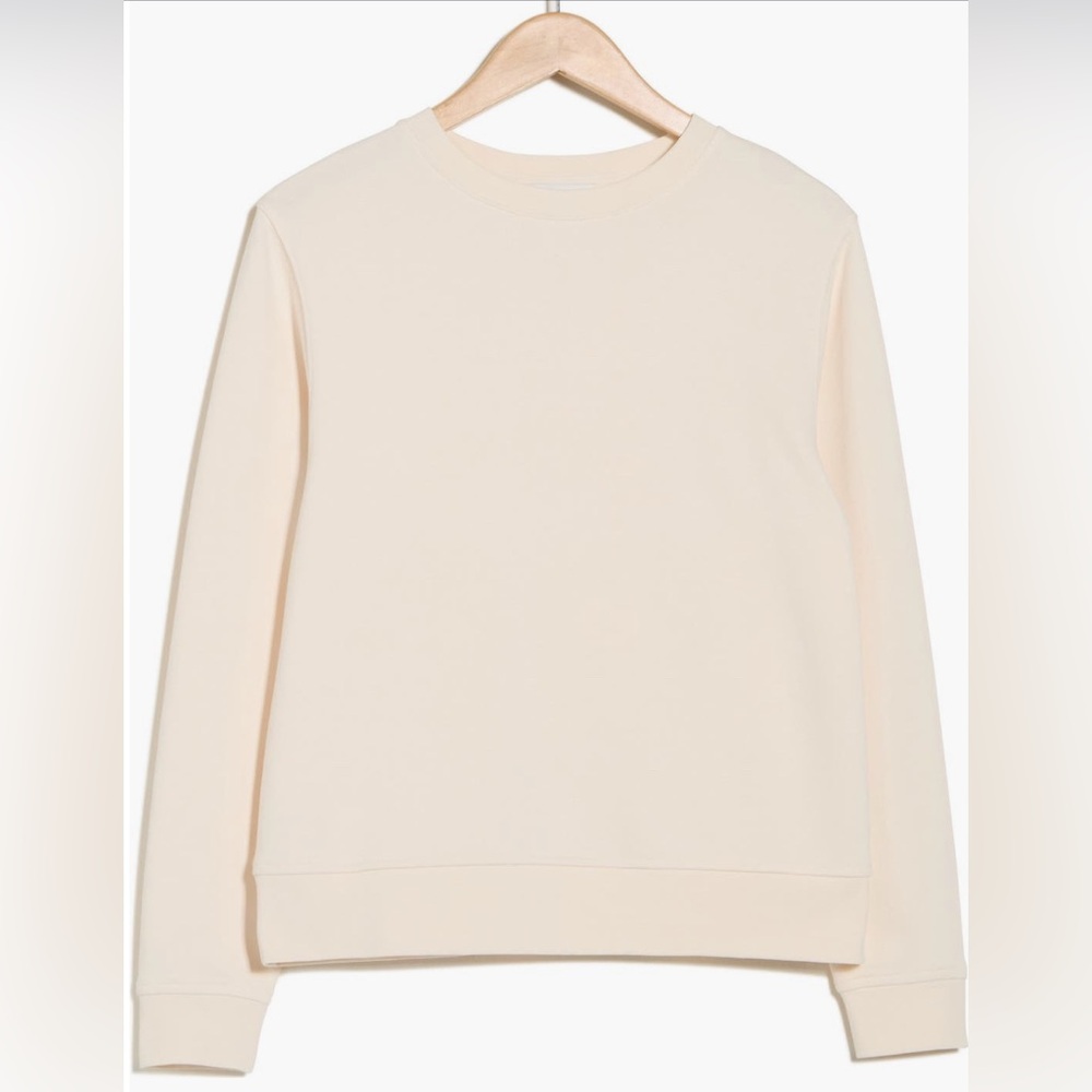 Vince Cream Women's Sweatshirt - Picture 3 of 7